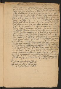 (7) Jacques Specx at Hirado to William Adams at Suruga, 20 June 1612 (f. 16)-1