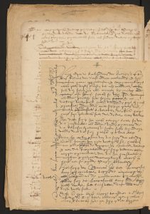 (9) Jacques Specx at Hirado to William Adams at Suruga, 25 August 1612 (f. 17)-2